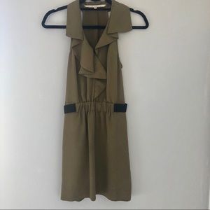 RACHEL by Rachel Roy Olive Ruffle Mini Dress